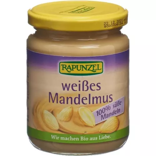 Rapunzel Mandelmus Weiss Bio Glas 250g buy online