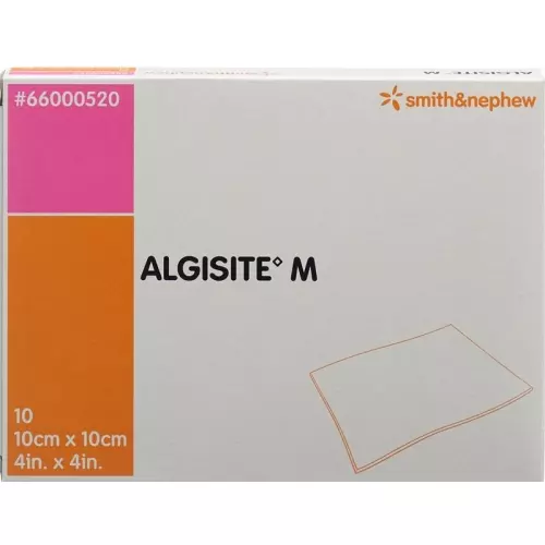 Algisite M Alginat Kompressen 10x10cm 10 Stück buy online