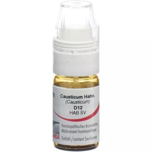 Omida Causticum Hahne Globuli D 12 Dosierhilf 4g buy online