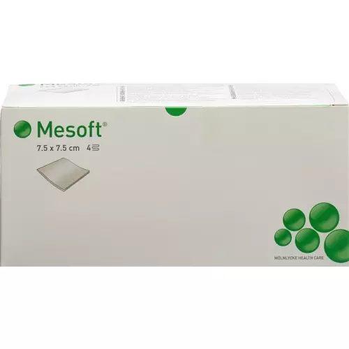 Mesoft Kompressen 7.5x7.5cm Steril 75x 2 Stück buy online