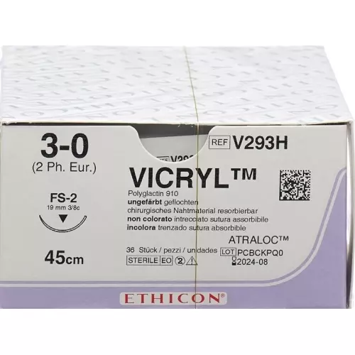 Vicryl 45cm Ungefaerbt 3-0 Fs-2 36 Stück buy online