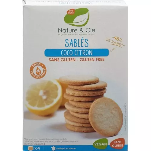 Nature&cie Butterkeks Koko Zitr Glutenf 120g buy online