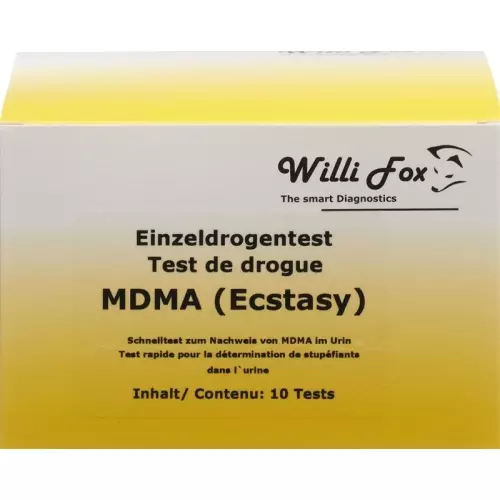 Willi Fox drug test MDMA Ecstasy individual urine 10 pcs