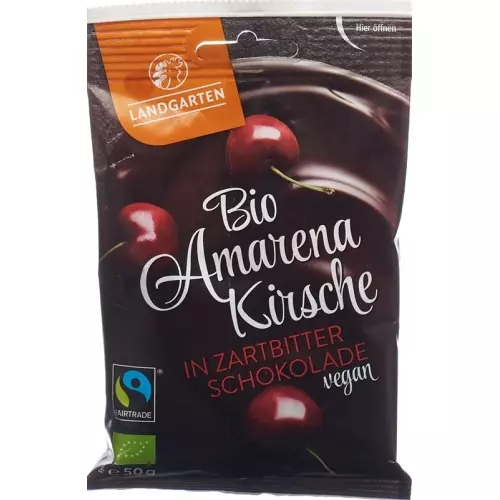 Country Garden Amarenacherry in Dark Chocolate Bio Fairtrade 50 g