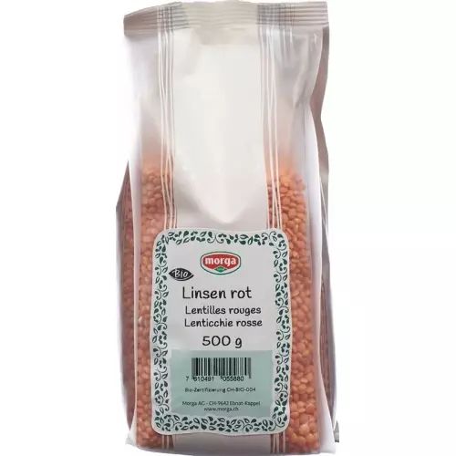 Morga lenses red organic Battalion 500 g