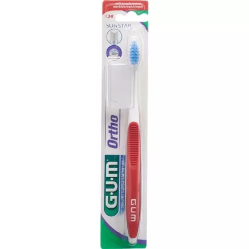 GUM SUNSTAR Orthodontic toothbrush soft