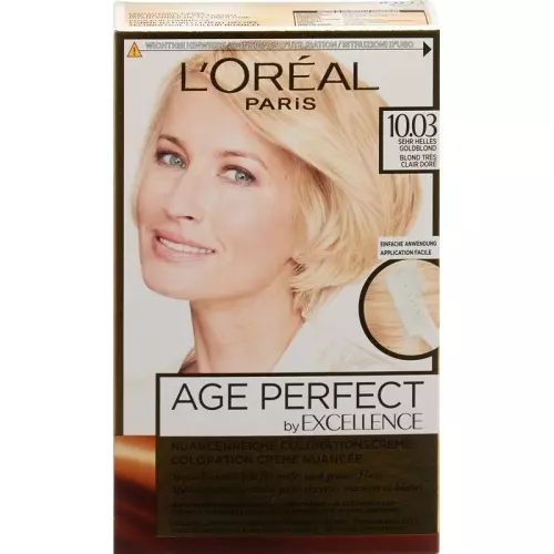EXCELLENCE Age Perfect 03/10 very light golden blond