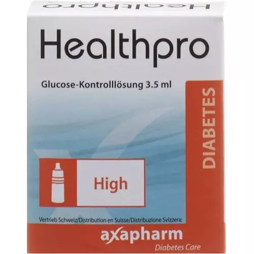 Healthpro Axapharm control solution high Fl 3.5 ml