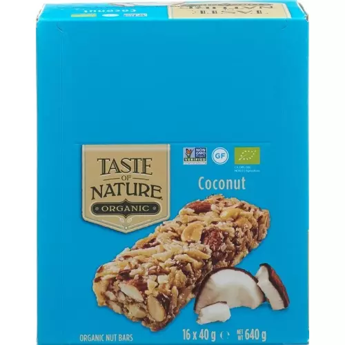 Taste Of Nature Riegel Coconut (neu) 16x 40g buy online