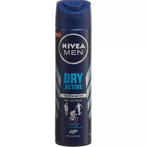 Nivea Dry Active Spray Male 150ml buy online
