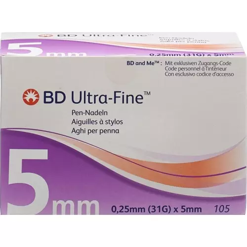 BD Ultra-Fine Pen Nadel 31g 0.25x5mm 105 Stück buy online