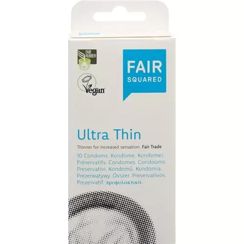 Fairsquared Kondom Ultra Thin Vegan 10 Stück buy online