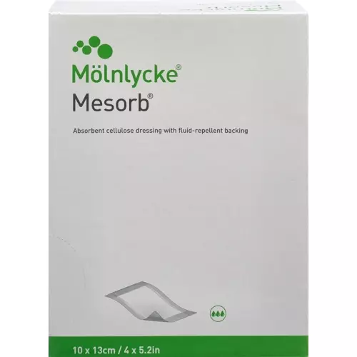 Mesorb Absorbierender Saugverband 10x13cm 50 Stück buy online