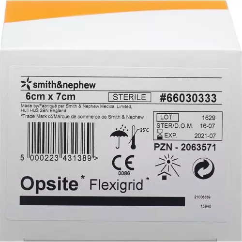 Opsite Flexigrid Wundverband 6x7cm Beutel 30 Stück buy online