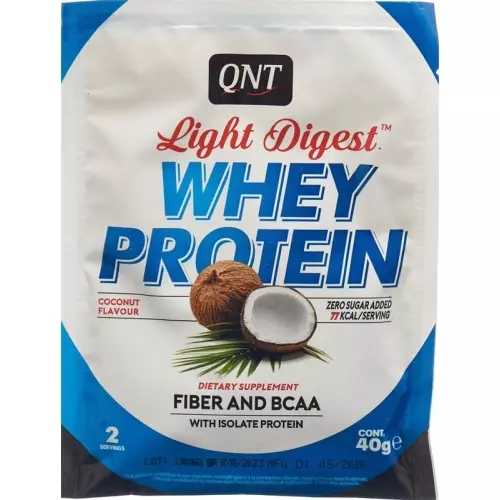 Qnt Light Digest Whey Protein Coconut 40g buy online