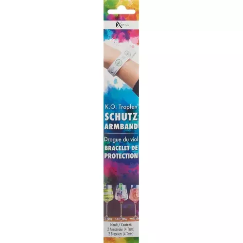 Xantus K.o.-tropfen Schutz-Armband 2 Stück buy online