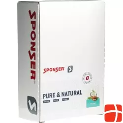 Sponser Pure&natural Riegel Coconut 25x 50g