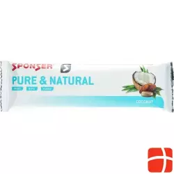 Sponser Pure&natural Riegel Coconut 50g