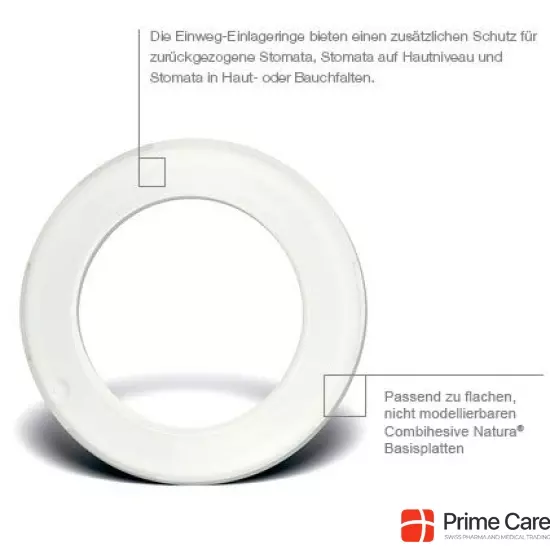 Natura Convex Einlageringe 32mm Weiss 5 Stück buy online