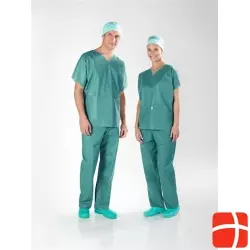 Sentinex area clothing tunic S green 100 pcs