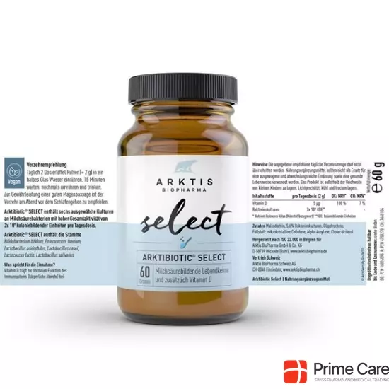 Arktis Select Arktibiotic Pulver Select Dose 180g buy online