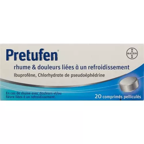 Pretufen Schnupfen & Erkältungsschmerzen 20 Stück buy online