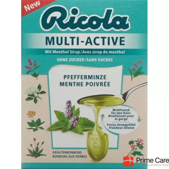 Ricola Multi-Active Pfefferminze Box 44g buy online
