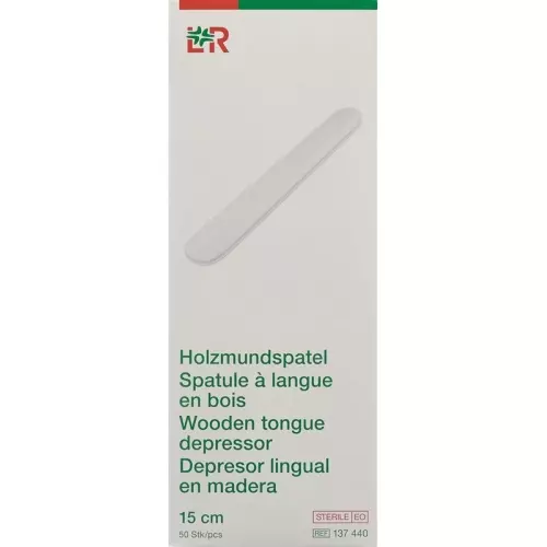 L&r Zungenspatel Holz Einzeln Steril Beutel 50 Stück buy online
