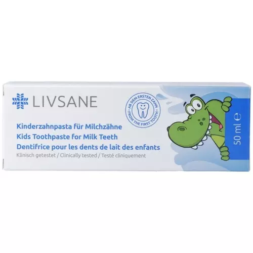 Livsane Kinderzahnpasta für Milchzaehne 50ml buy online