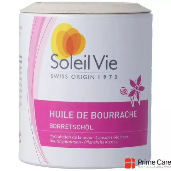 Soleil Vie borage oil Kaps 694 mg cold pressed organic 90 pcs