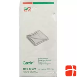 Gazin Faltkompressen 10x10cm 16-fach Rk 100 Stück
