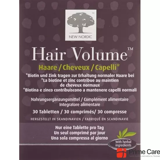 New Nordic Hair Volume Tabletten 30 Stück buy online