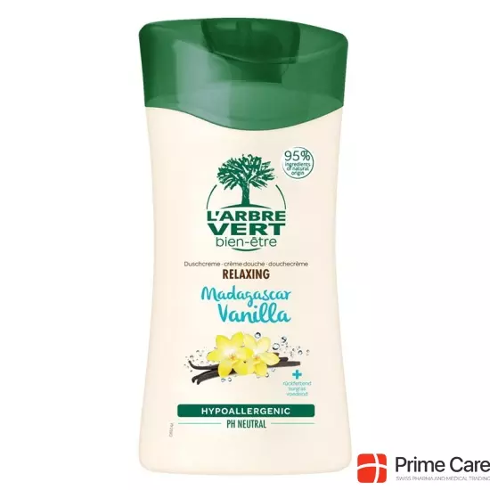L'Arbre Vert Öko Duschcreme Vanille D/f 250ml buy online