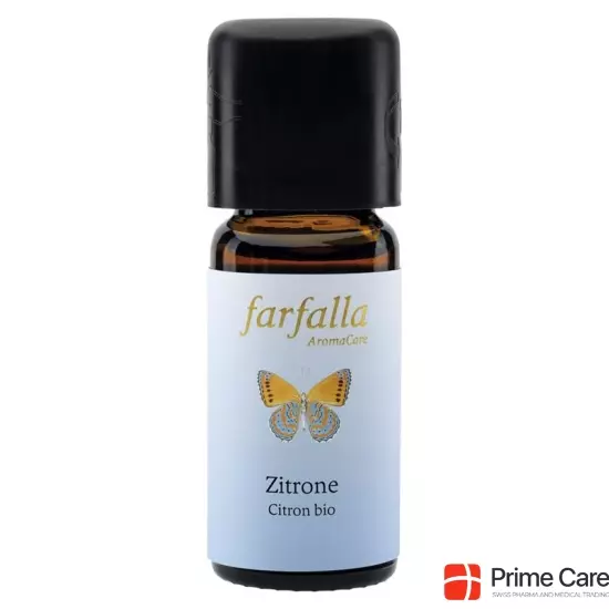 Farfalla Zitronen Ätherisches Öl Bio Flasche 10ml buy online