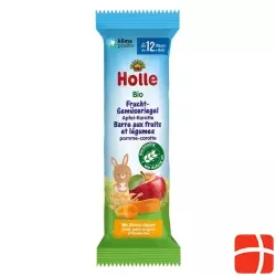 Holle Früchte-gemüseriegel Apf Karot Bio 20x 25