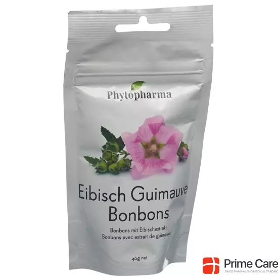 Phytopharma Eibisch Bonbons Beutel 40g buy online