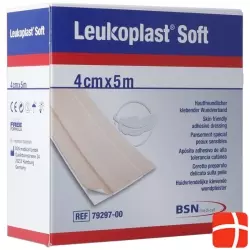 Leukoplast soft 4cmx5m roll