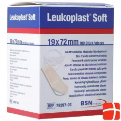 Leukoplast Soft Strips 19x72mm 100 pieces