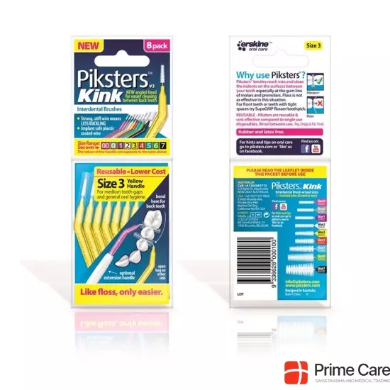 Piksters Kink 3 Yellow 8 Stück buy online