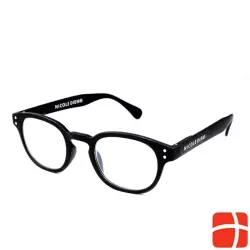 Nicole Diem reading glasses 2.00dpt Romeo BB Black