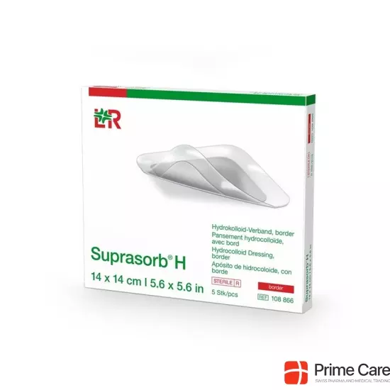 Suprasorb H Border 14x14cm 5 Stück buy online