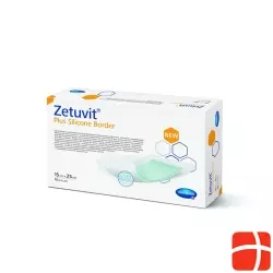 Zetuvit Plus Silicone Border 15x25cm 10 Stück