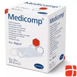 Medicomp 4 Fach S30 5x5cm Steril 25x 2 Stück