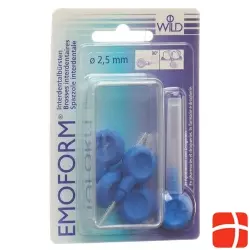 Emoform Interdentalbürsten 2.5mm Dunkelblau 5 Stück