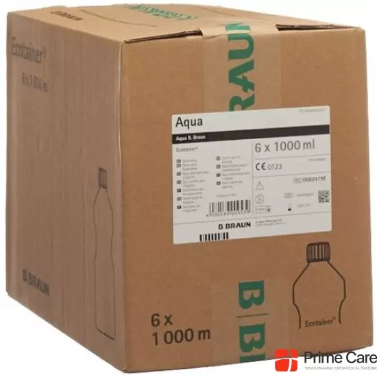 Aqua Dest Braun Spüllösung 6 Ecotainer 1000ml buy online
