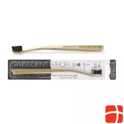 Swissdent Whitening Zahnbürste Aktivkohle Bor Gol