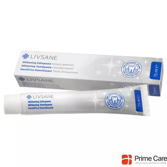 Livsane Whitening Zahnpasta Tube 75ml buy online