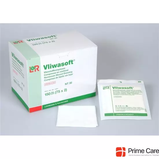 Vliwasoft Vliesstoffko 10x10cm 4-l St 2x 75 Stück buy online