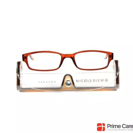 Nicole Diem Lesebrille San Remo Braun/cry 2.0 buy online