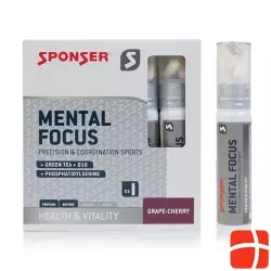 Sponser Mental Focus Frucht Ampulle 5 Stück